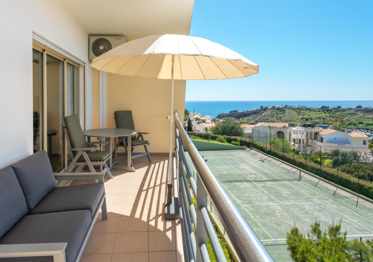 Bnb Homes Ocean View Apartment With Relax Terrace, 2 Swimming Pools & Tennis Court Albufeira Kültér fotó